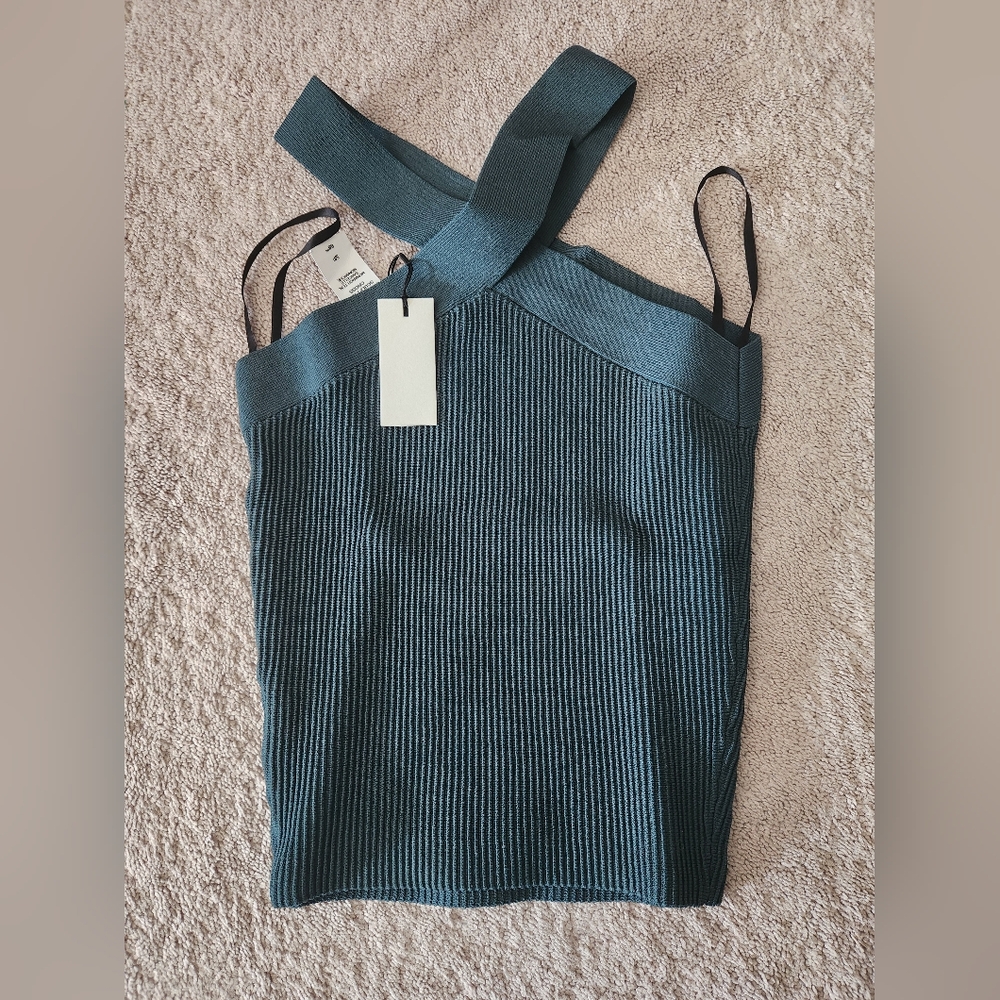Babaton Sculp Knit Cross Tank